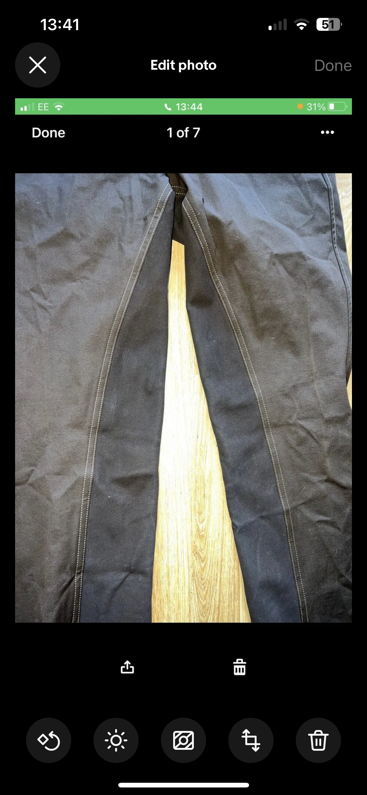 Skinetic Brown Breeches Size 18