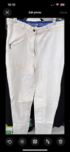 Royston White Jodphurs Size 28”