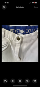 Royston White Jodphurs Size 28”