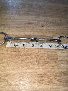 Very Fine 5 3/4” Bradoon Loose Ring Snaffle 5.75” D