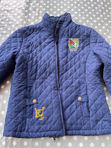 Lansdown Polo Club Ladies Riding Coat Blue Size 12