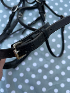 Black Bridle Warmblood / Gem Browband # 68