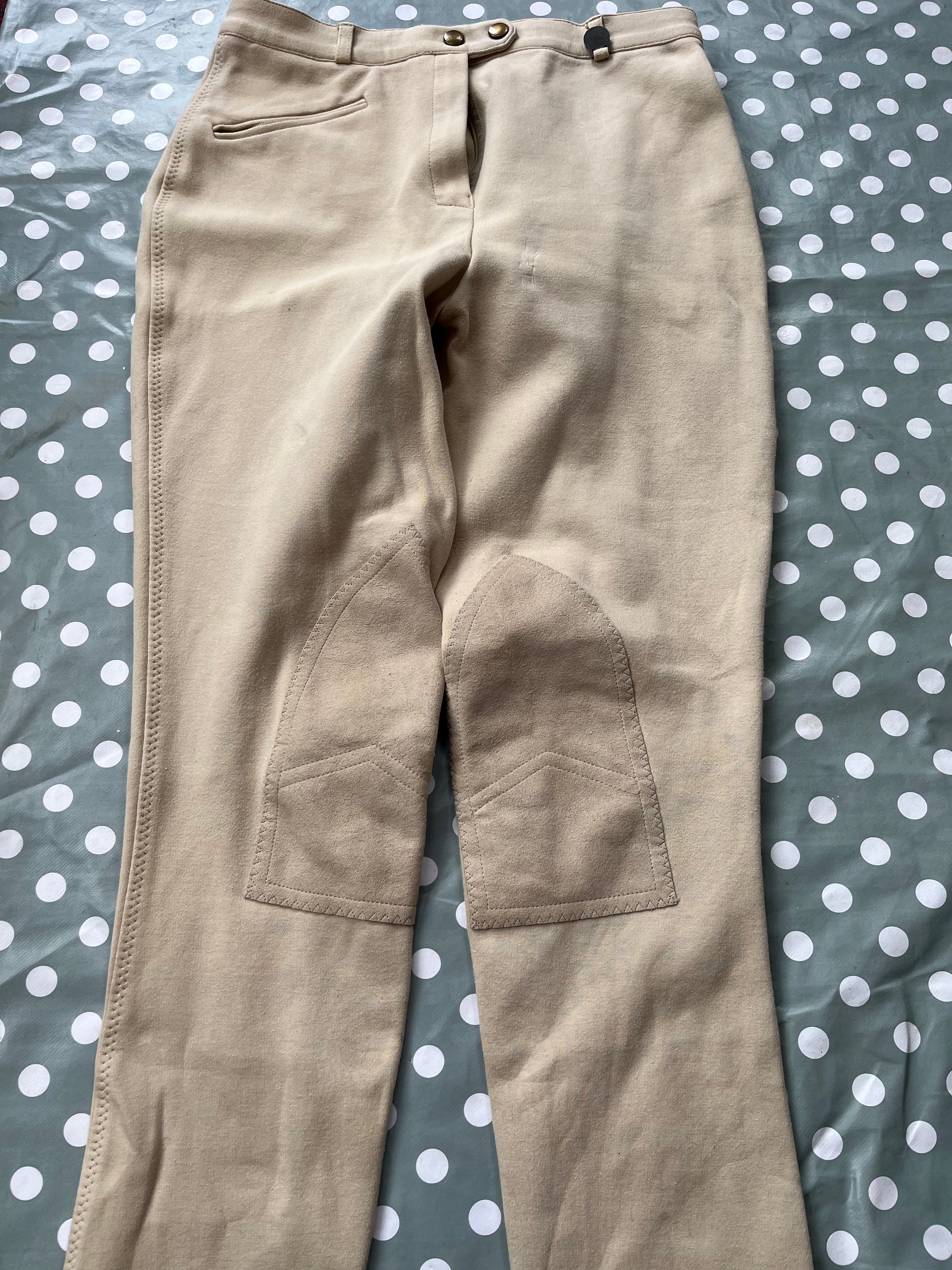 Loveson Jodphurs Size 30R Colour Beige