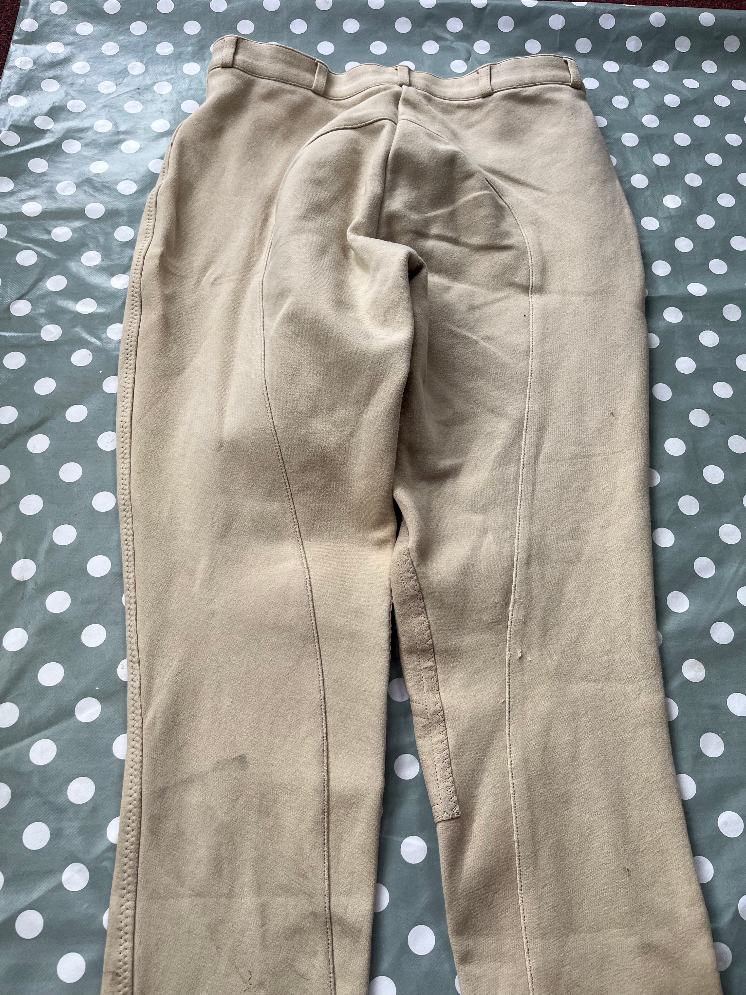 Loveson Jodphurs Size 30R Colour Beige