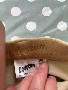 Loveson Jodphurs Size 30R Colour Beige