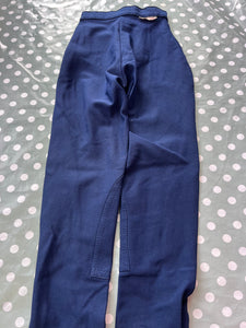 Harry Hall Childrens Navy Breeches Size 24” Leg 66 R