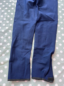 Harry Hall Childrens Navy Breeches Size 24” Leg 66 R