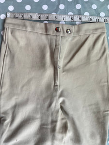 Ladies Beige Jodphurs Waist 24”