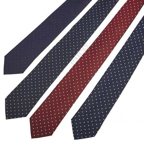 ELICO Navy Spotty Ties