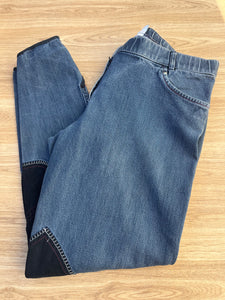 John Whitaker Ladies Denim Breeches size 30”