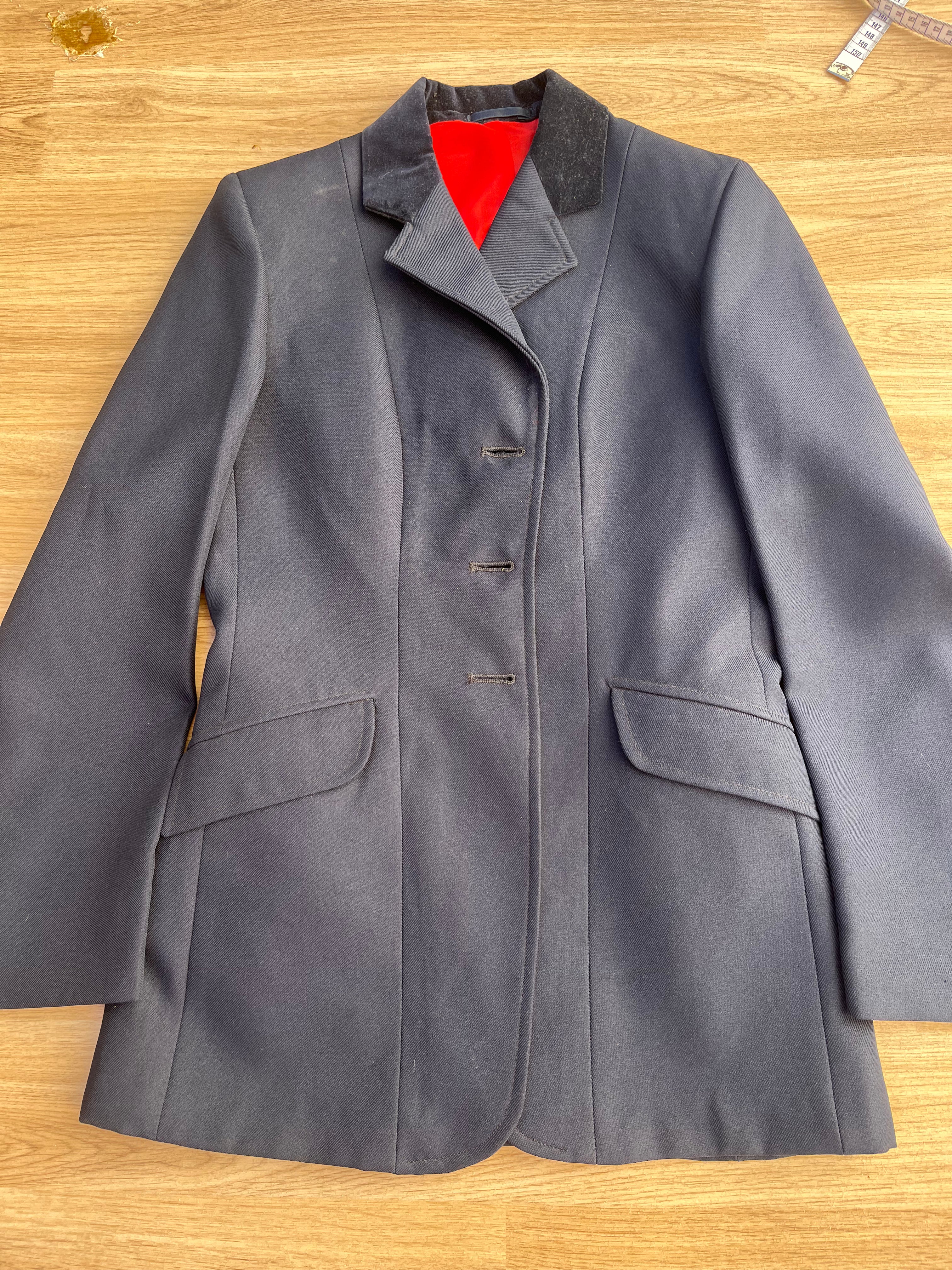 Gorringe Show Jacket Navy Size 12