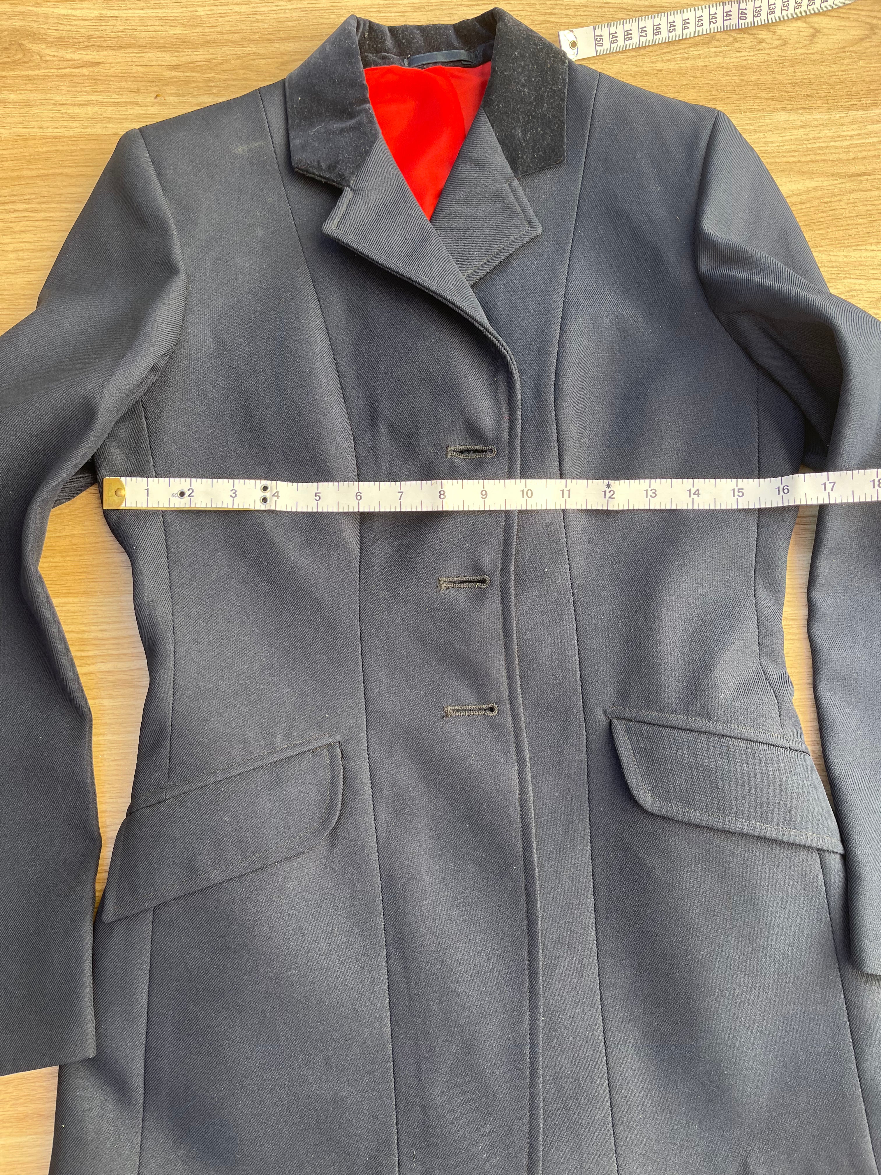 Gorringe Show Jacket Navy Size 12