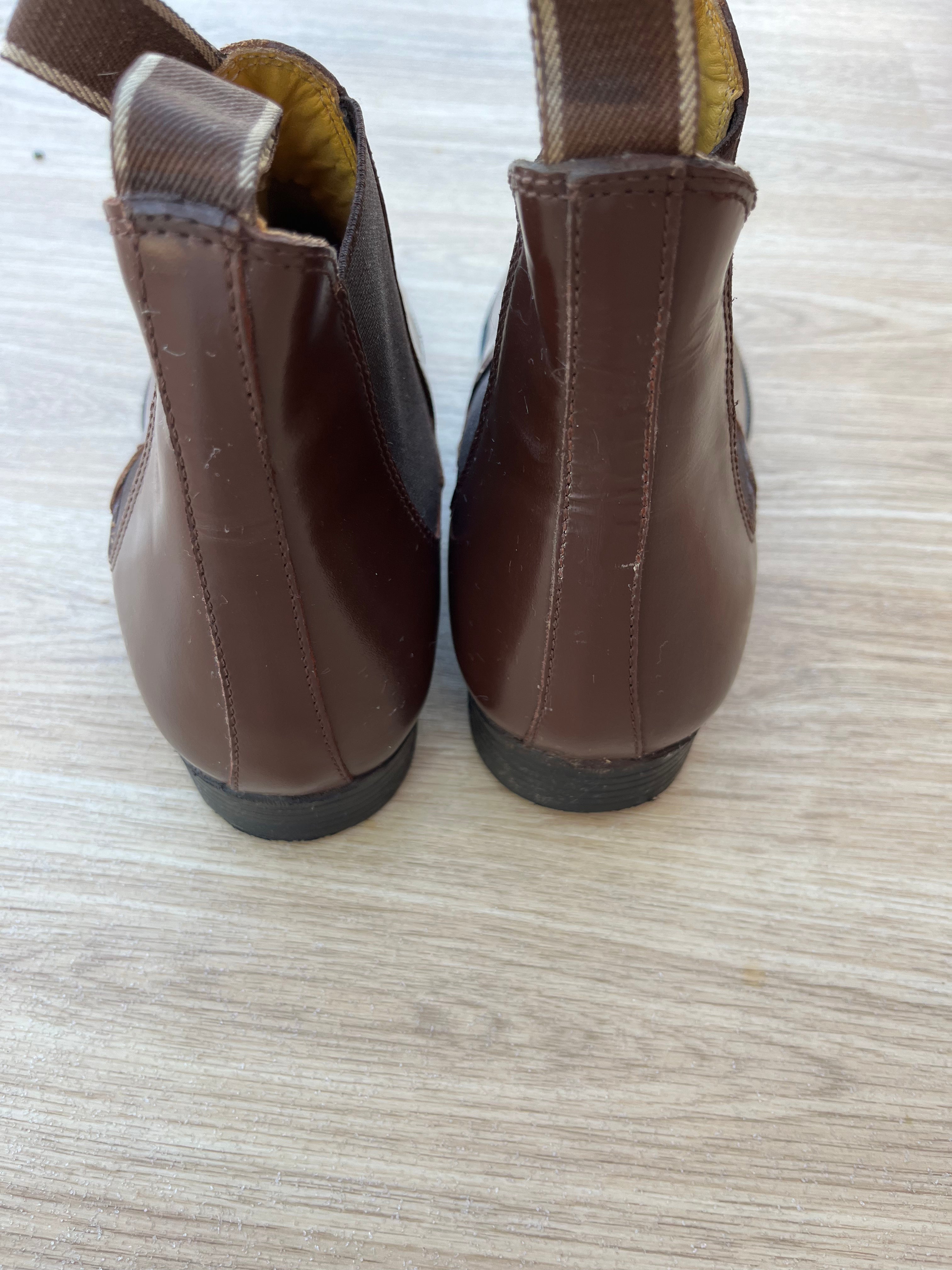 Loveson Brown Jodphur Boots Size 6