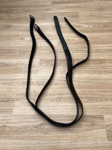 Stirrup Leathers Black 63”