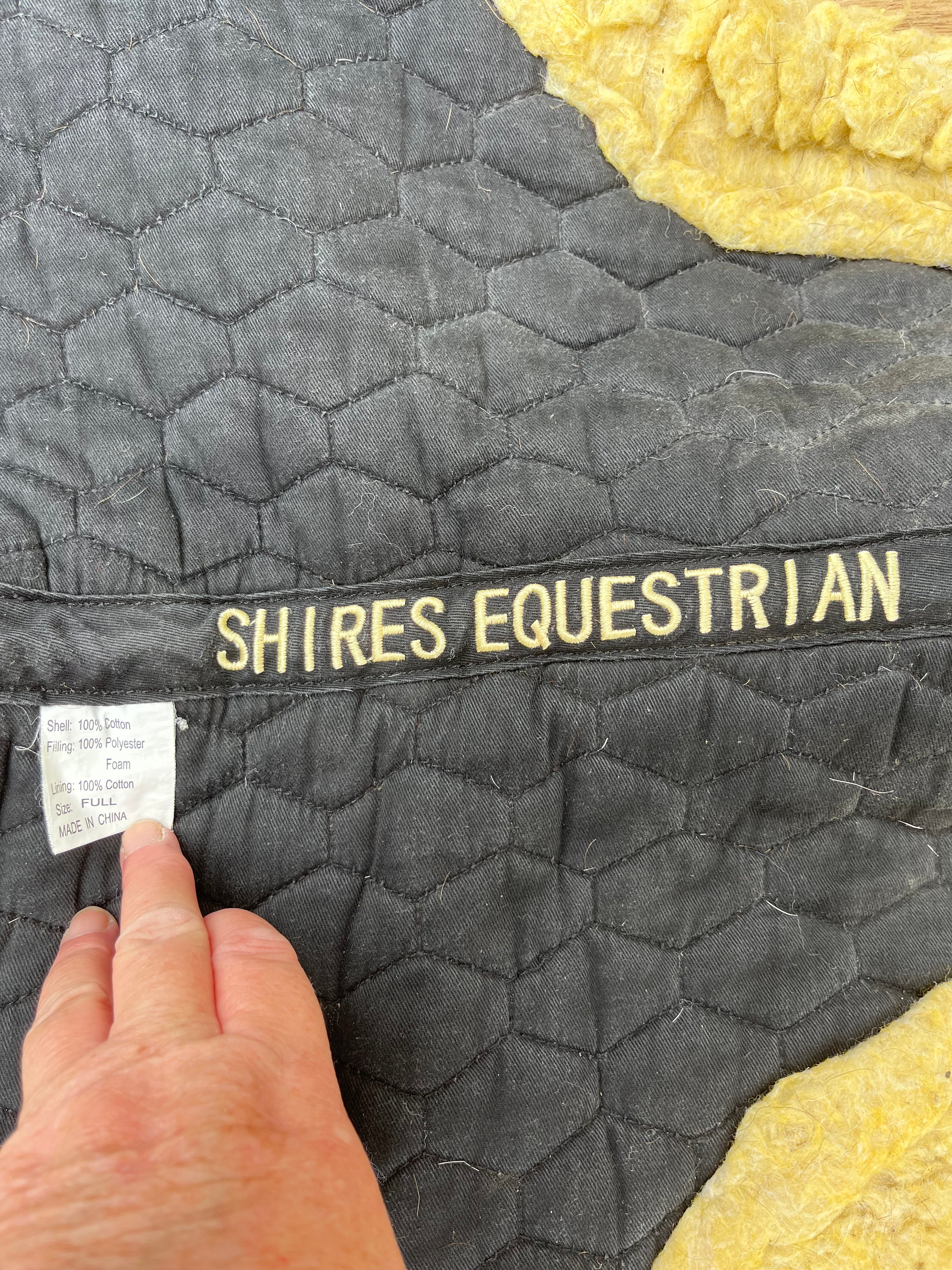 Shires Equestrian Numnah Full