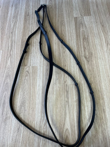 Looped Plain English Leather Reins