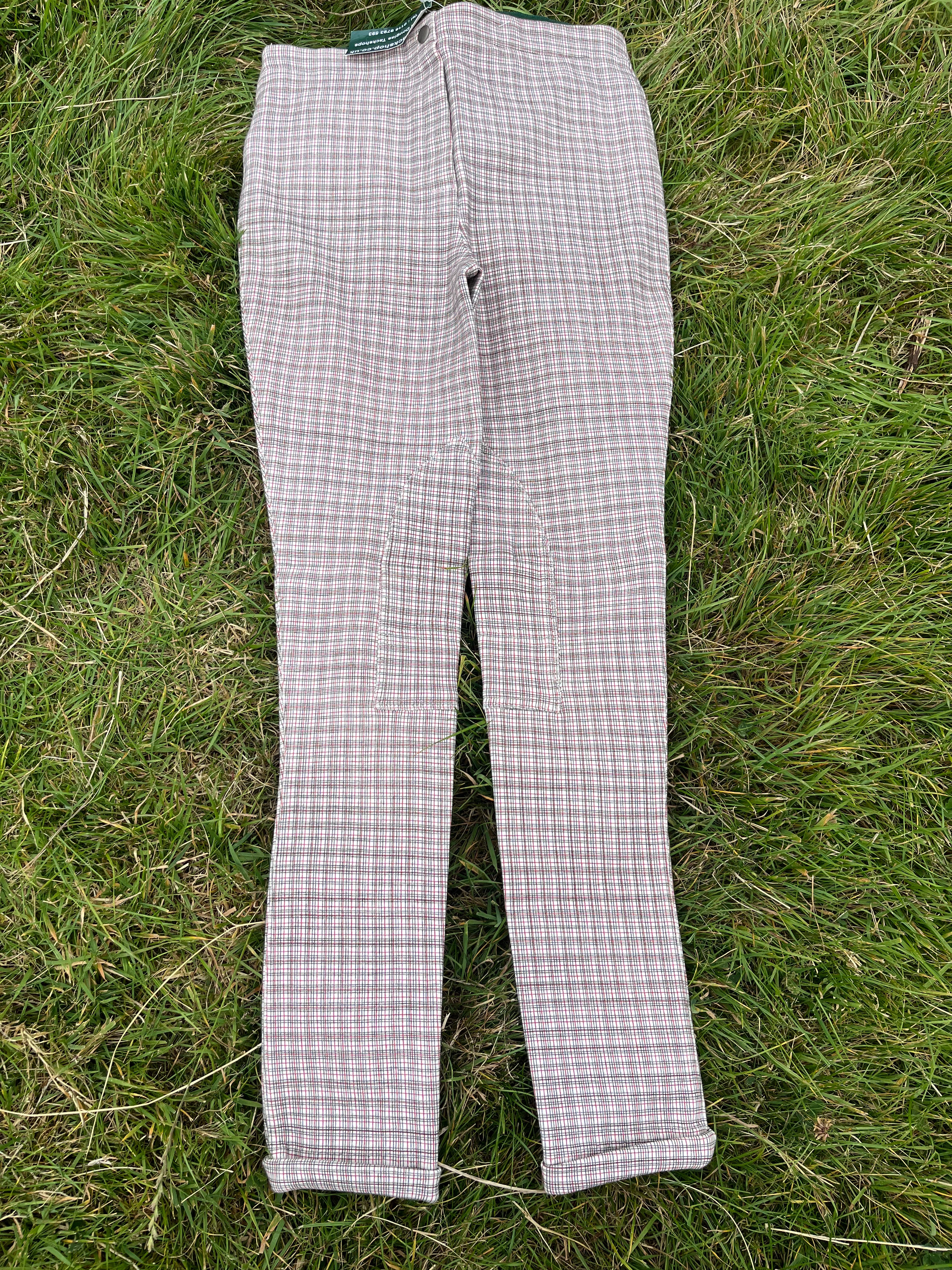 Eileen Douglas Children’s Check Jodphurs Size 28”