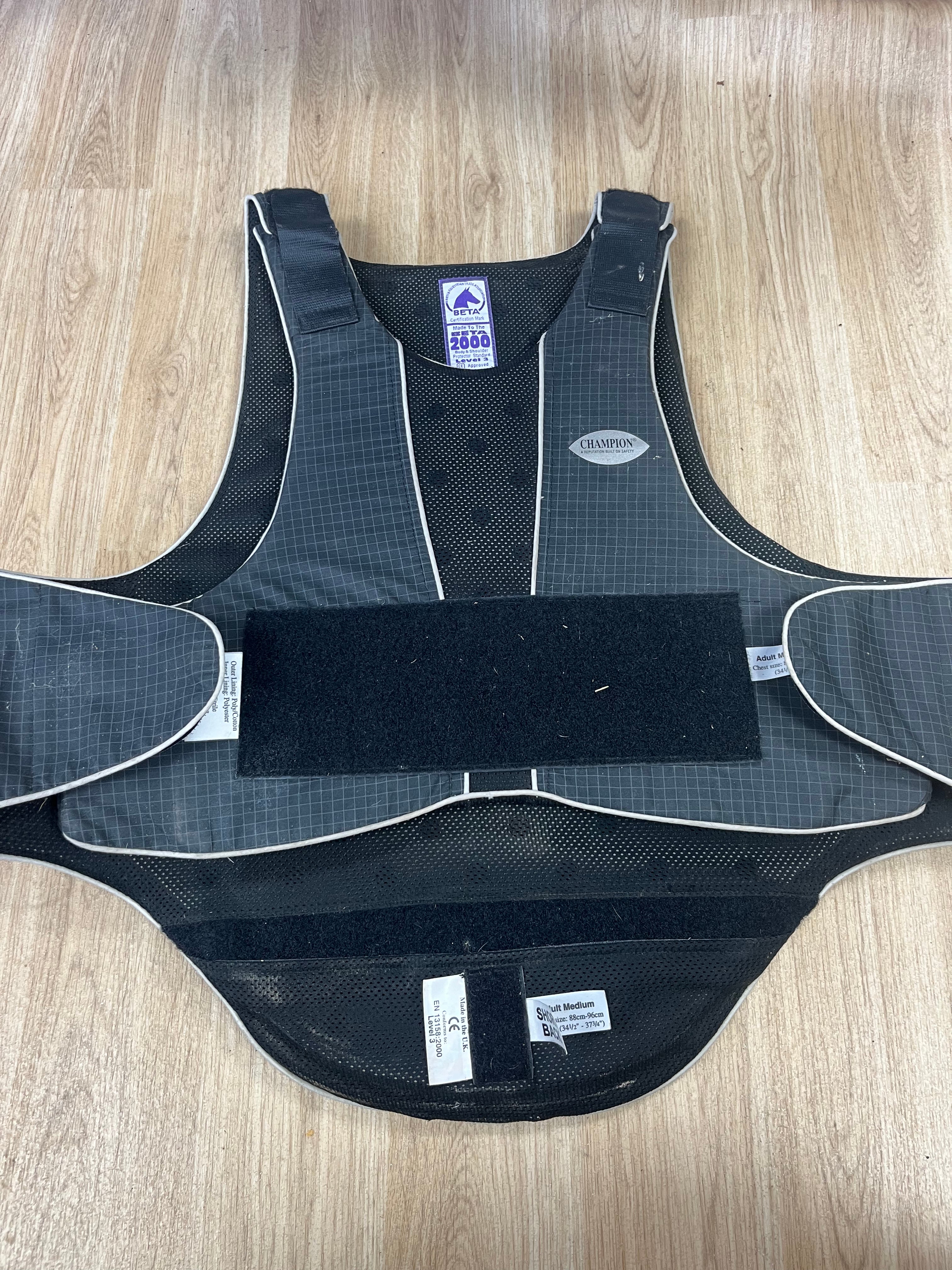 Champion Adult Body Protector 2000 Level 3 Size Medium