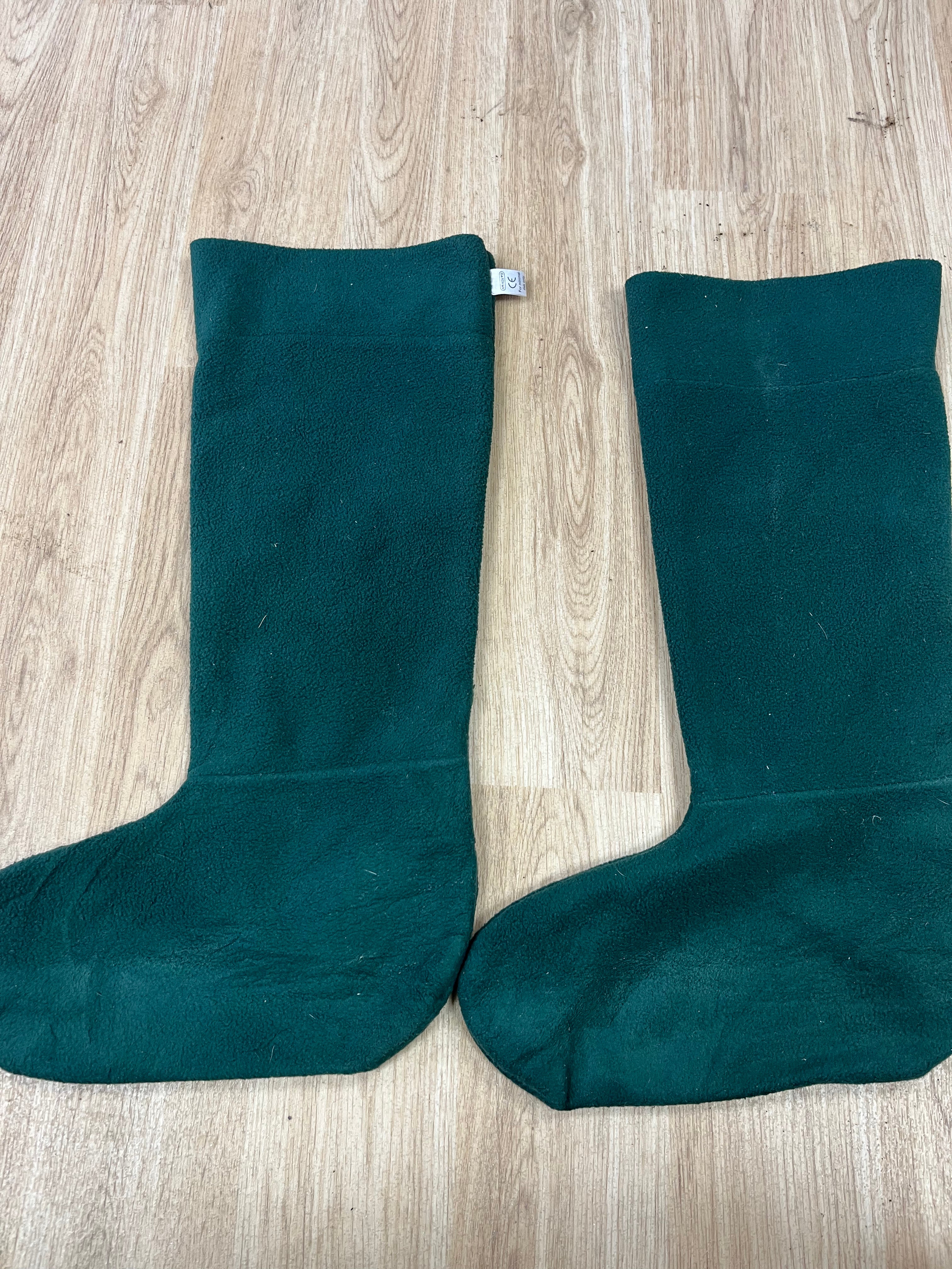 Adult Hunter Green Wellie Liners