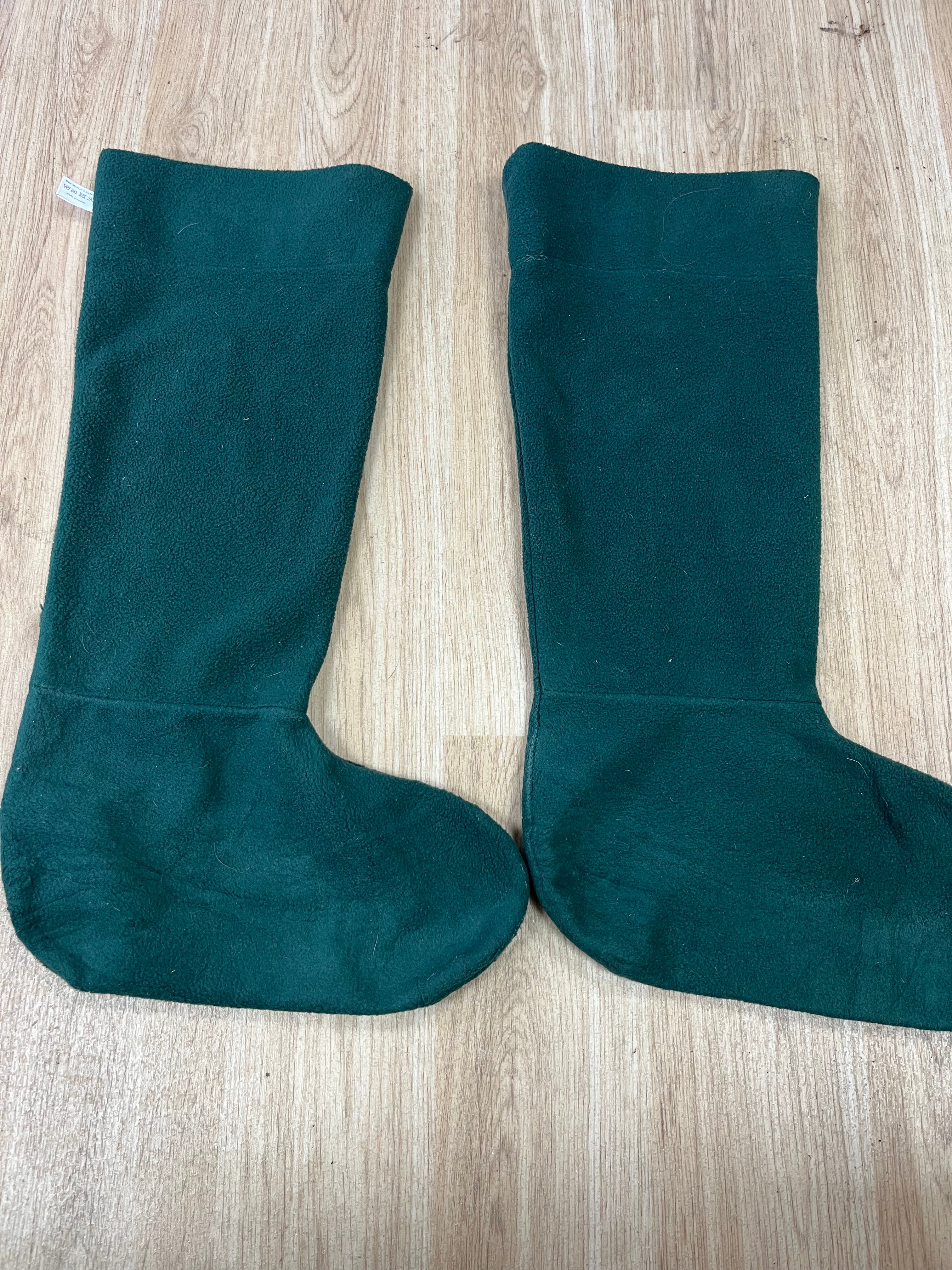 Adult Hunter Green Wellie Liners