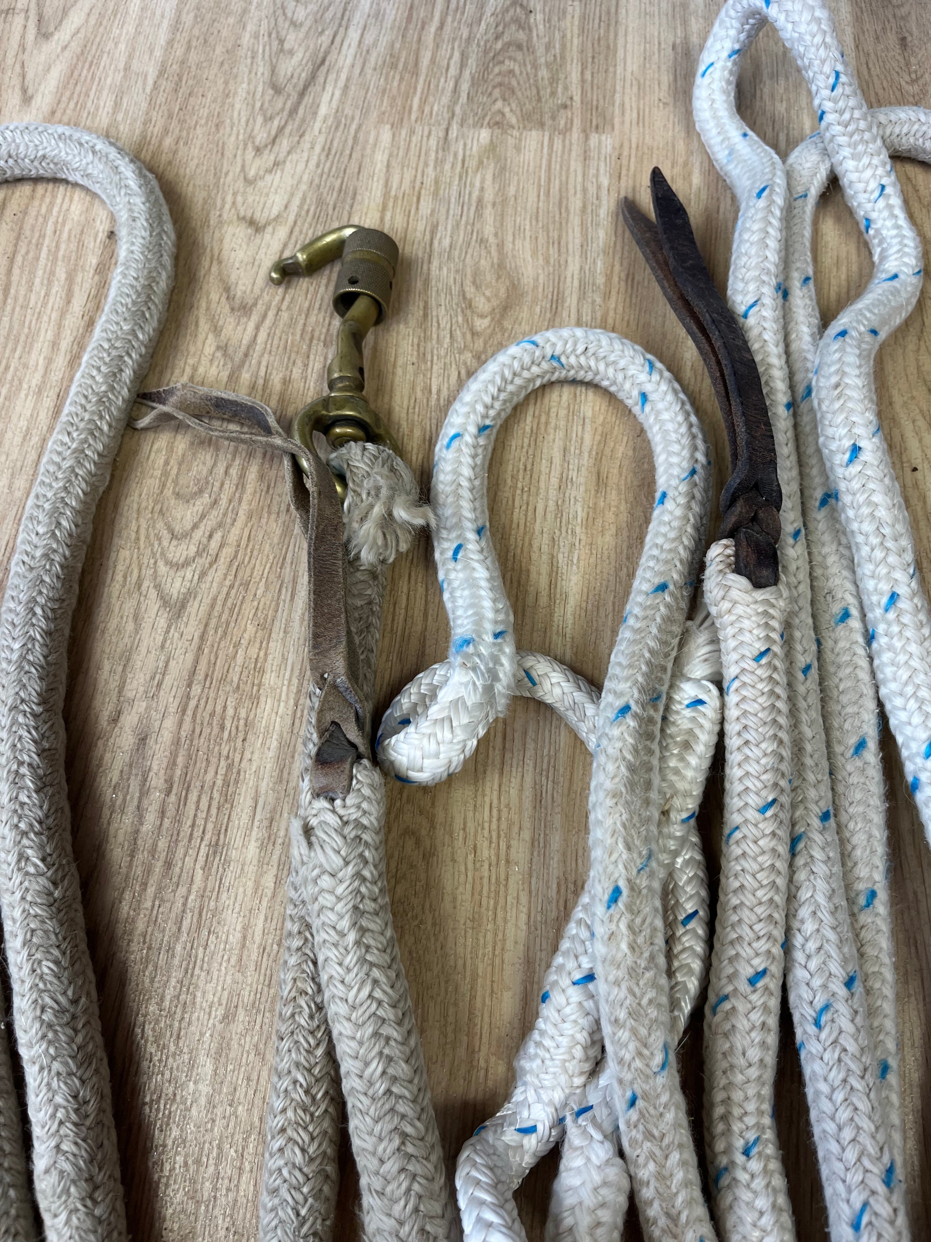 Genuine Pirelli Natural Horsemanship Rope Lines And Halters