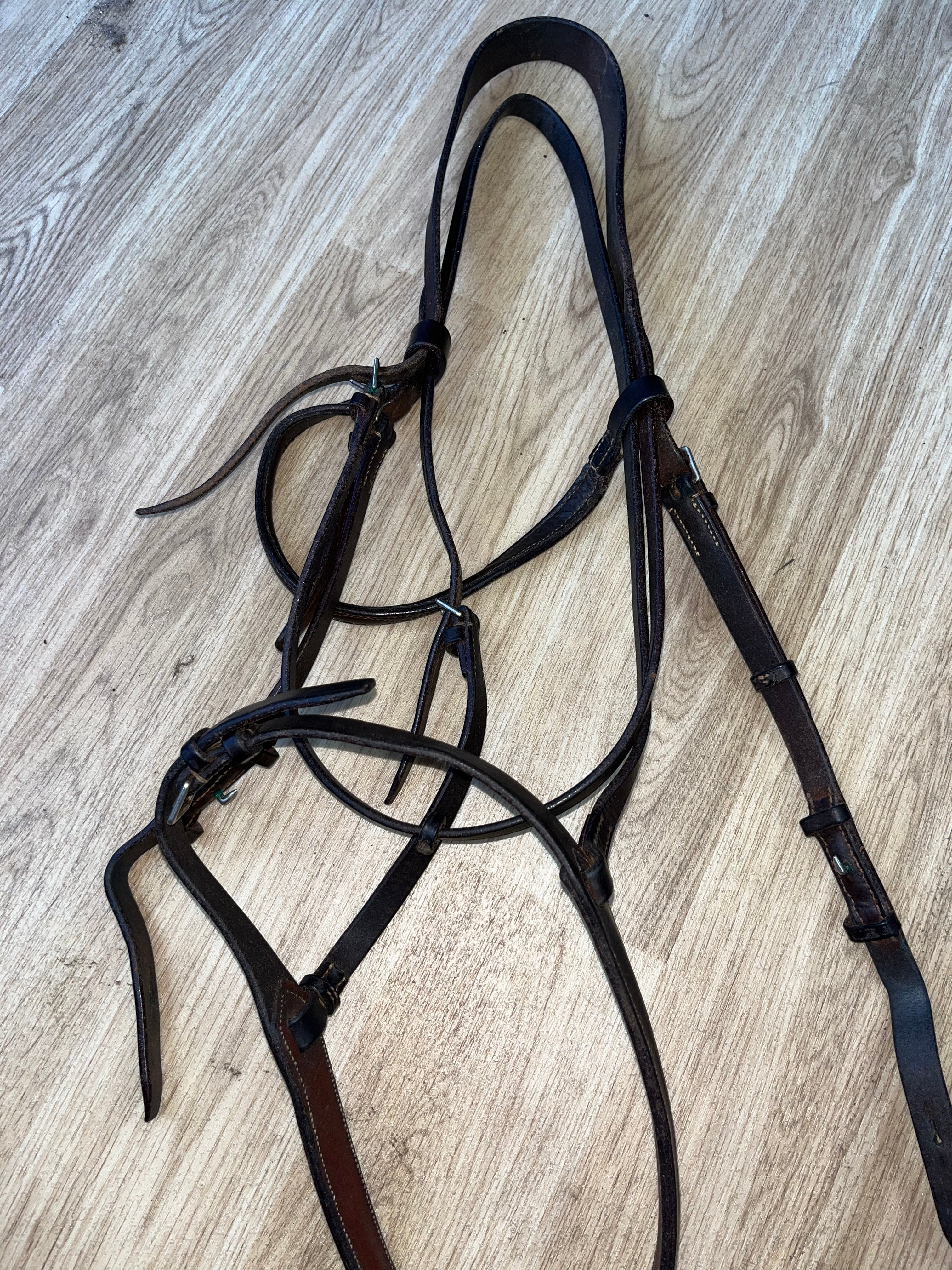 Brown Bridle Full Fancy Stitching #38