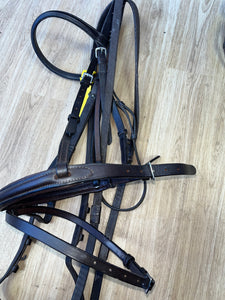 Heritage Bridle Full Brown / Grip Reins #41