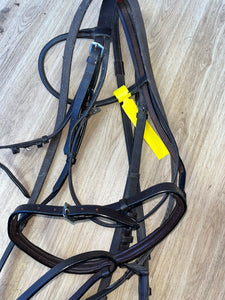 Heritage Bridle Full Brown / Grip Reins #41