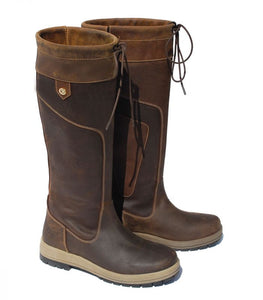 Rhinegold 'Elite' Vermont Leather Country Boots- Standard Calf