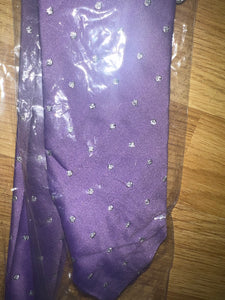 ShowQuest Purple Sparkle Tie