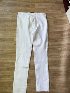 Gold Star White Jodphurs Size 16