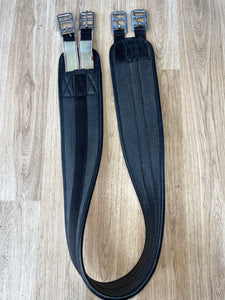 Loveson Black Girth Elasicated One End 50”