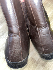 Brogini Brown Short Jodphur Boots Size 8