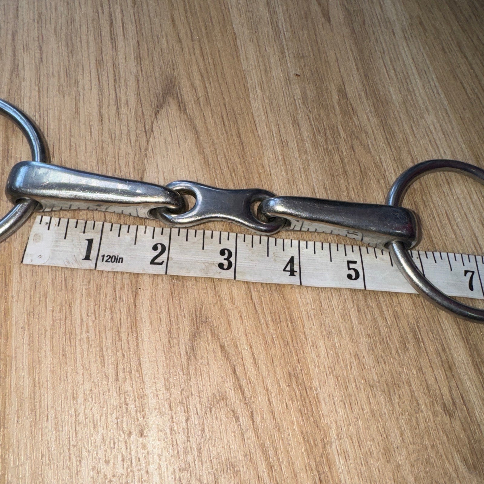 French link snaffle in 5.25”