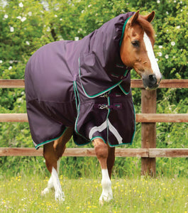 Premier Equine Buster 200g Turnout Rug with Snug-Fit Neck Cover Green