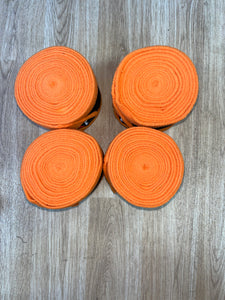 Lemieux Orange Fleece Bandages