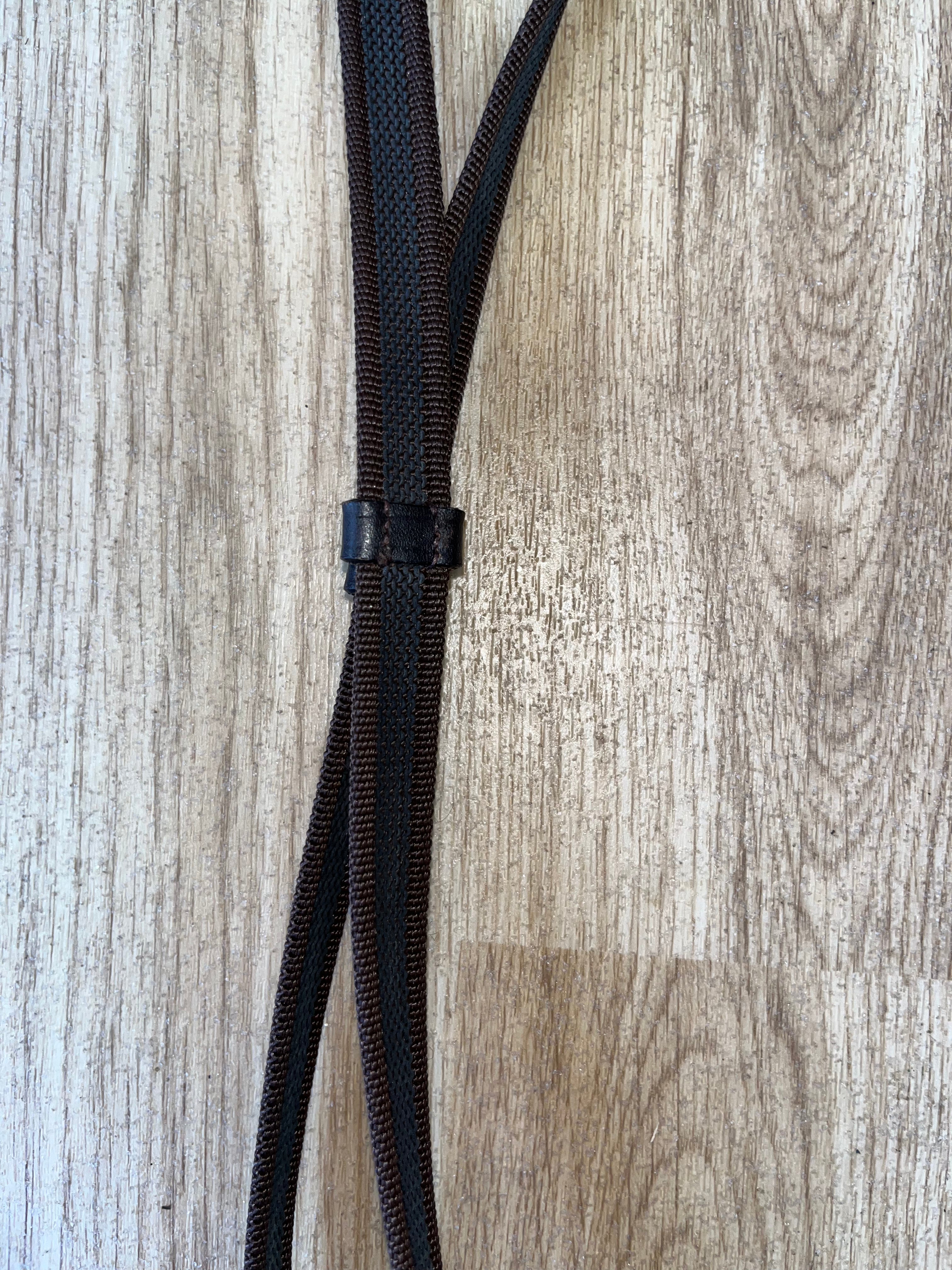 Kavalkade Webbing Reins Full Brown