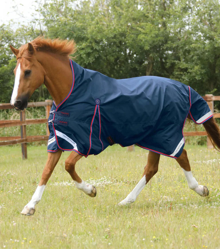 Buster Hardy 0g Half Neck Turnout Rug Grey