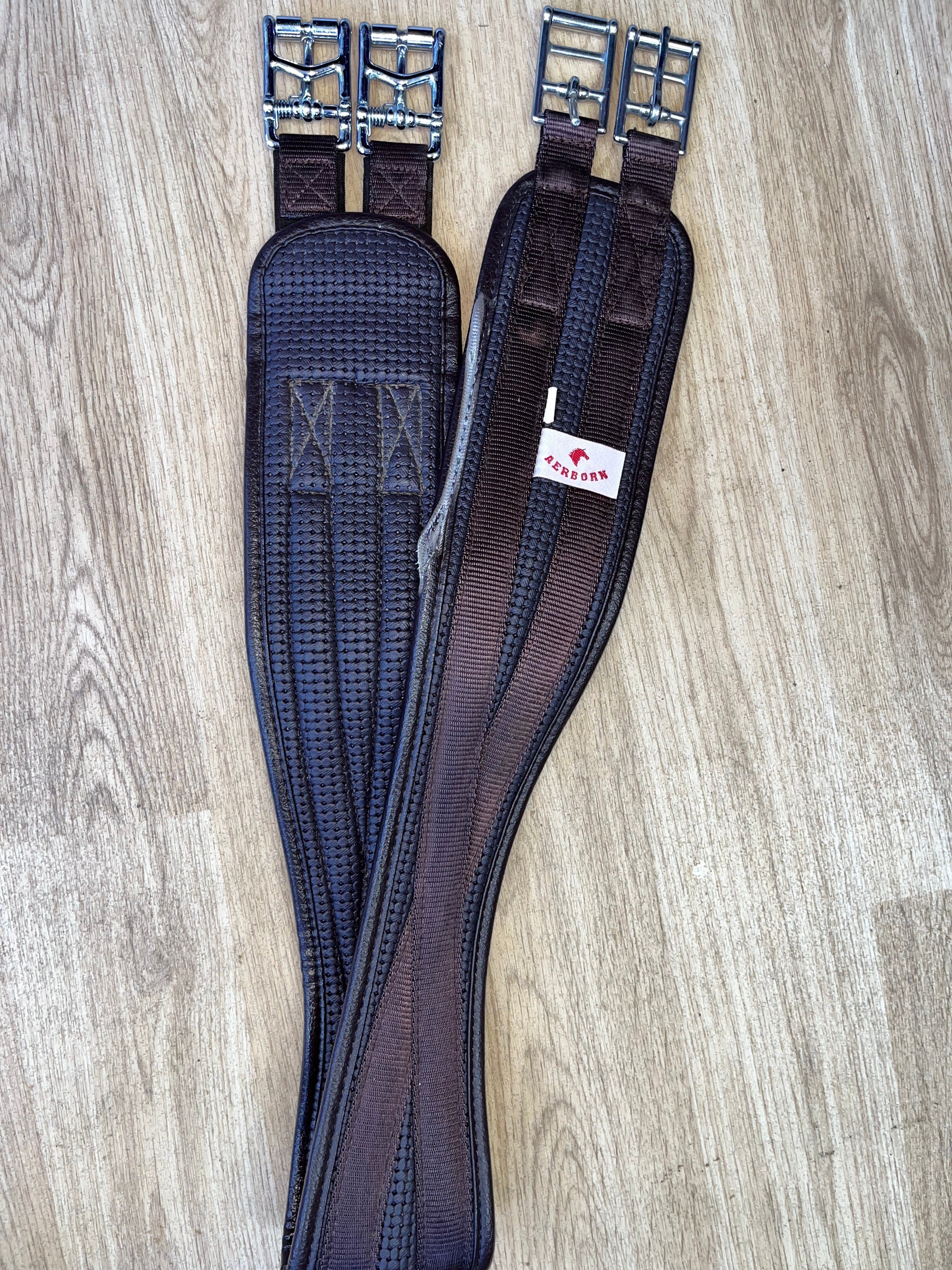 Aerborn Girth Brown Elasticated One End 46”