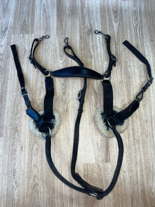 5 Point Breastplate Pony Black