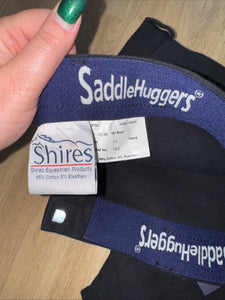 Shires Saddlehuggers Men’s Black 40” Jodphurs - Free Postage