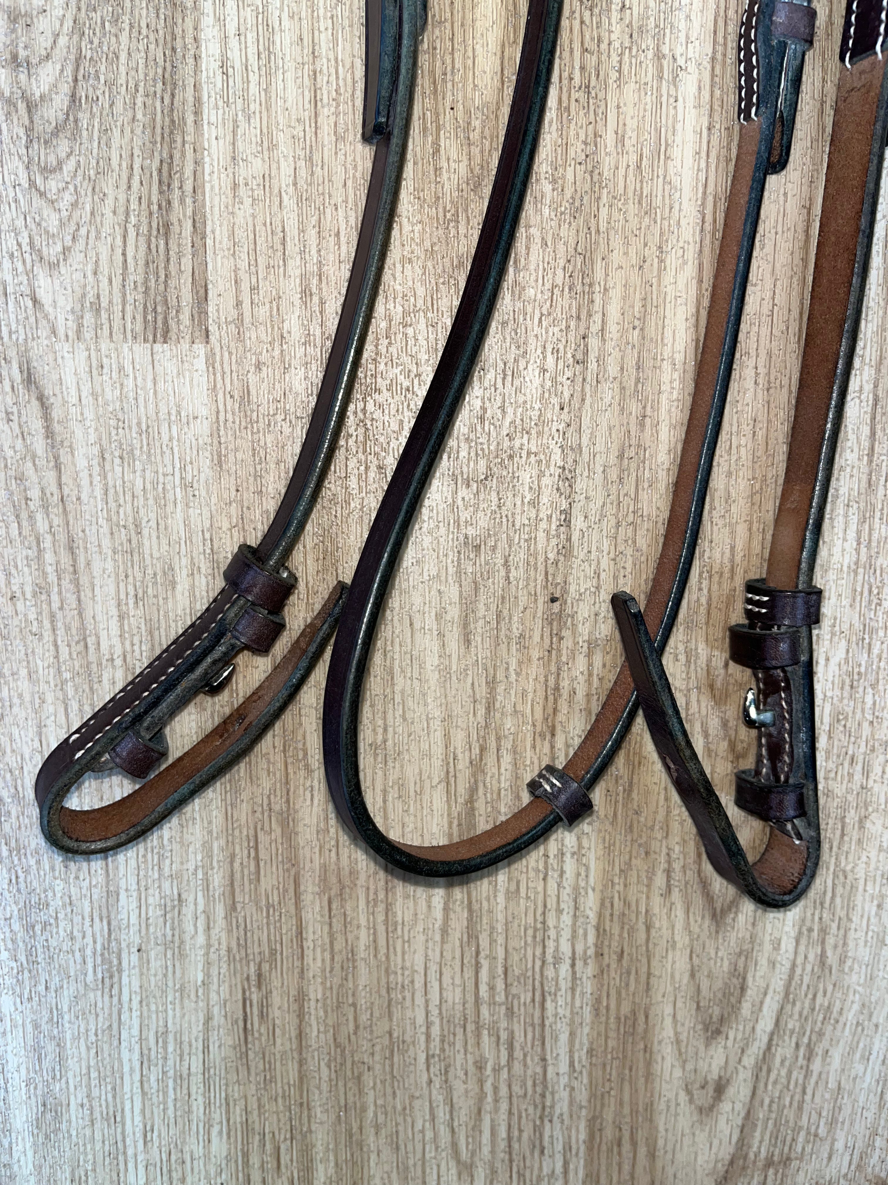 Jeffries Havana Bridle Headstall Cob