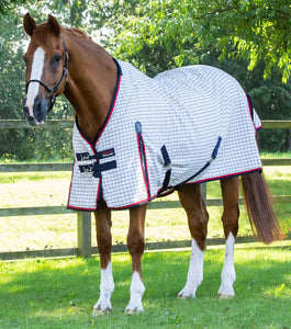 Premier equine Cotton Sheet Check