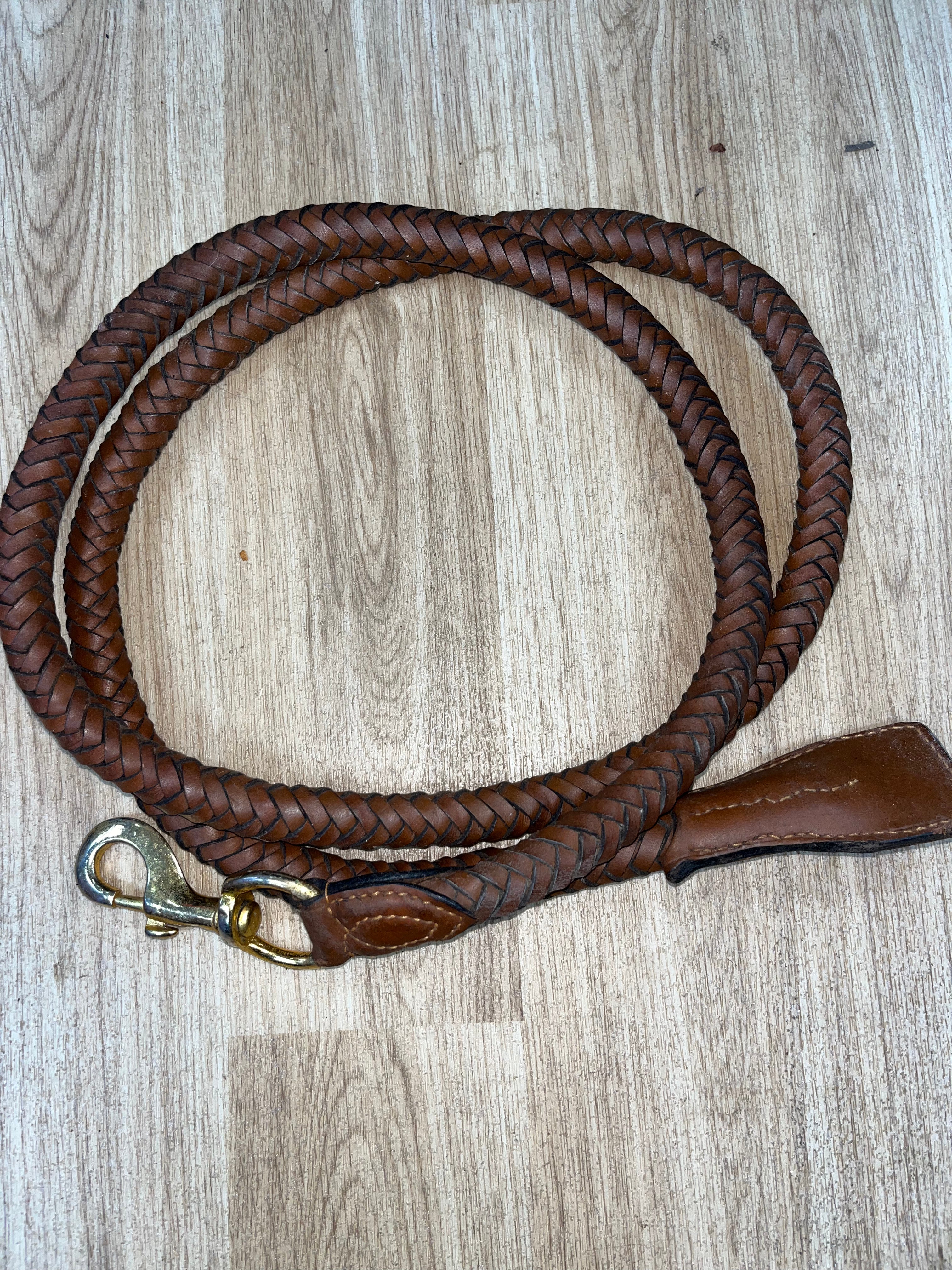 Leather Inhand Lead Rope