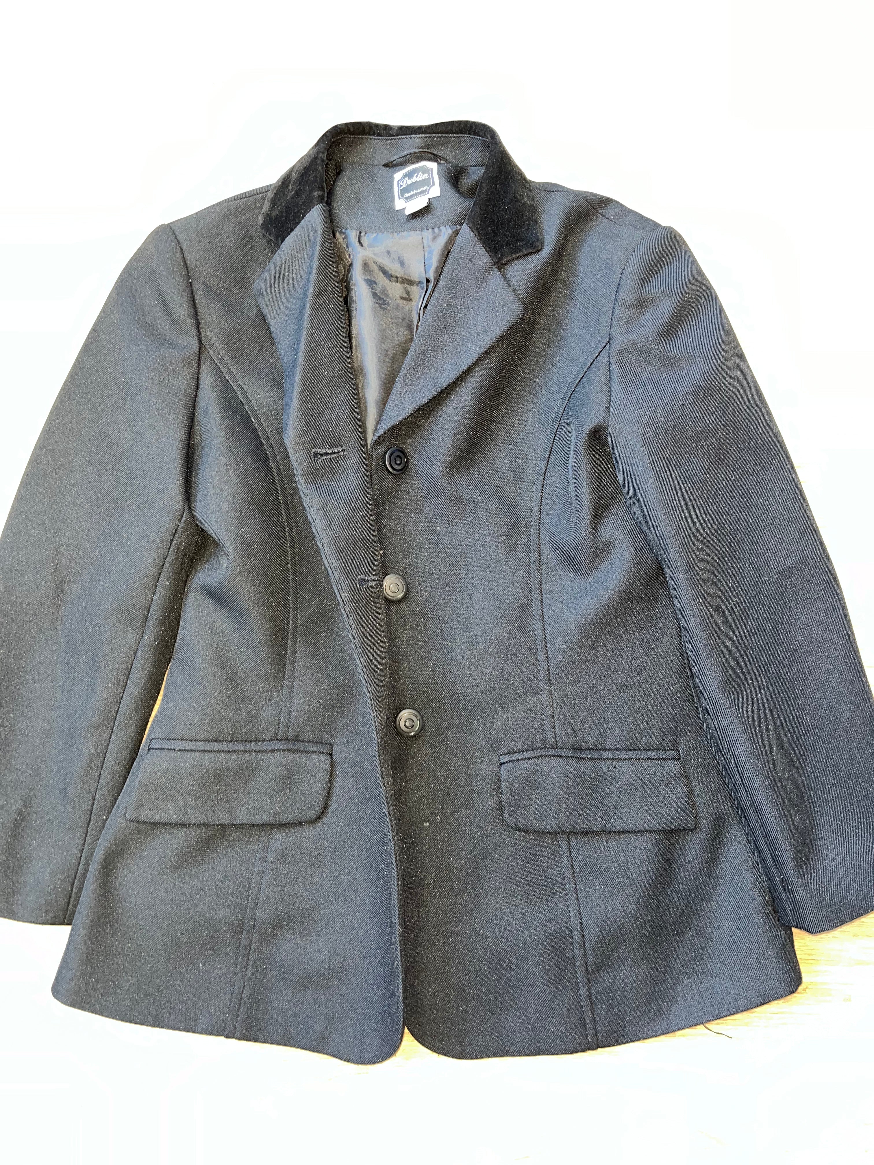 Dublin Children’s Black Show Jacket Size 26