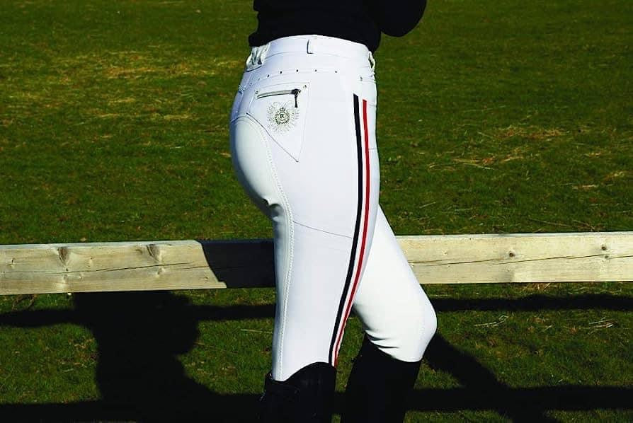 Rhinegold Elite Prestige Breeches - Competition White