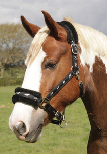 Fluffy Horse Print Headcollar