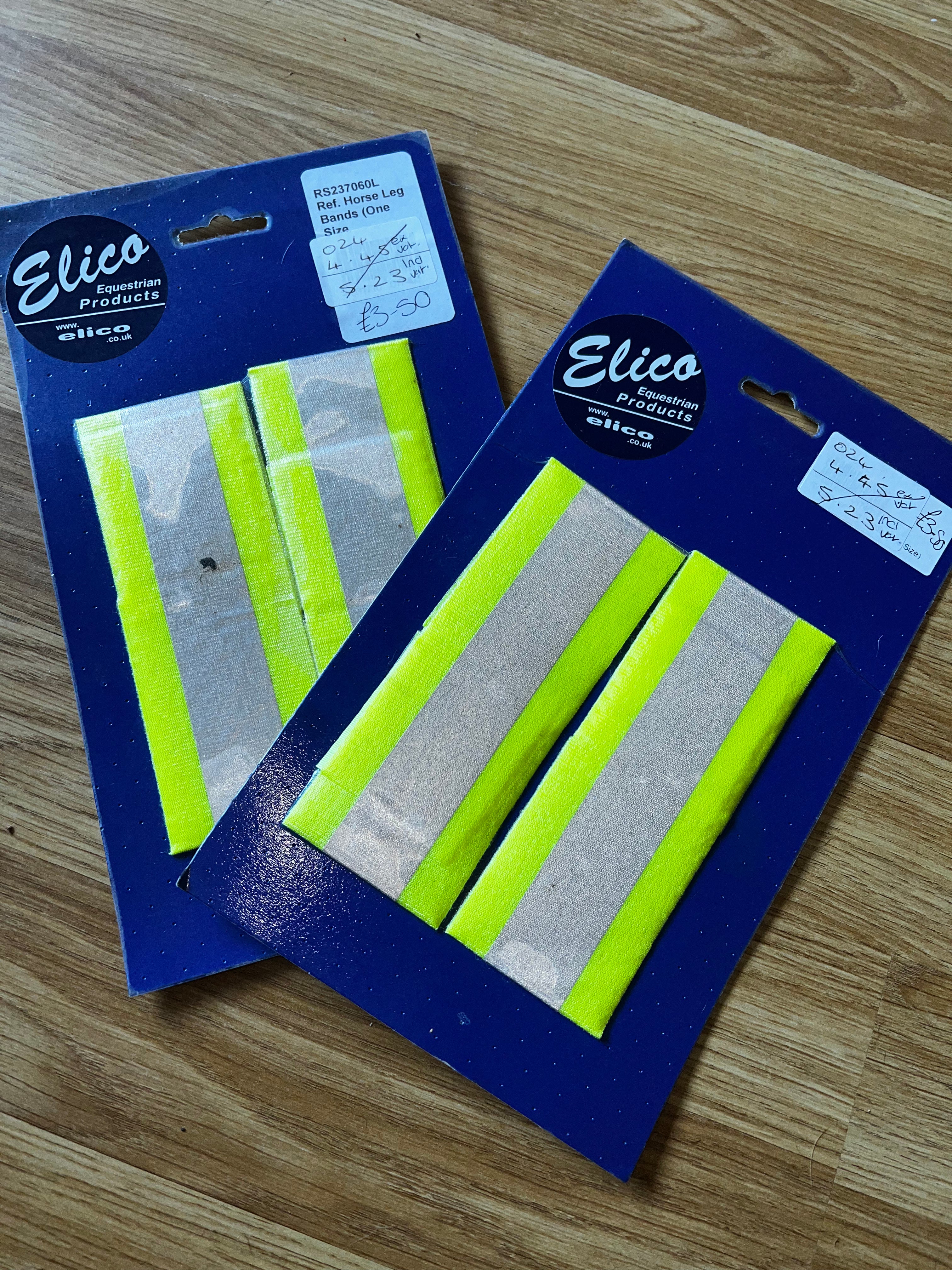 Elico Set of Two Hi Viz Leg Bands