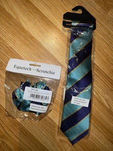 Equetech Pony Club Colours Tie - Scrunchie