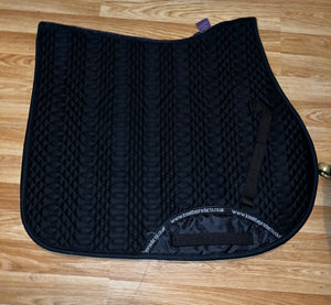 Km Elite Black GP Saddle Pad Rrp £36.99